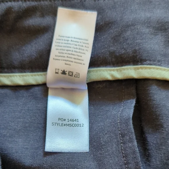 Faherty  Men's Charcoal Flat-Front All Day Shorts - Picture 6 of 10